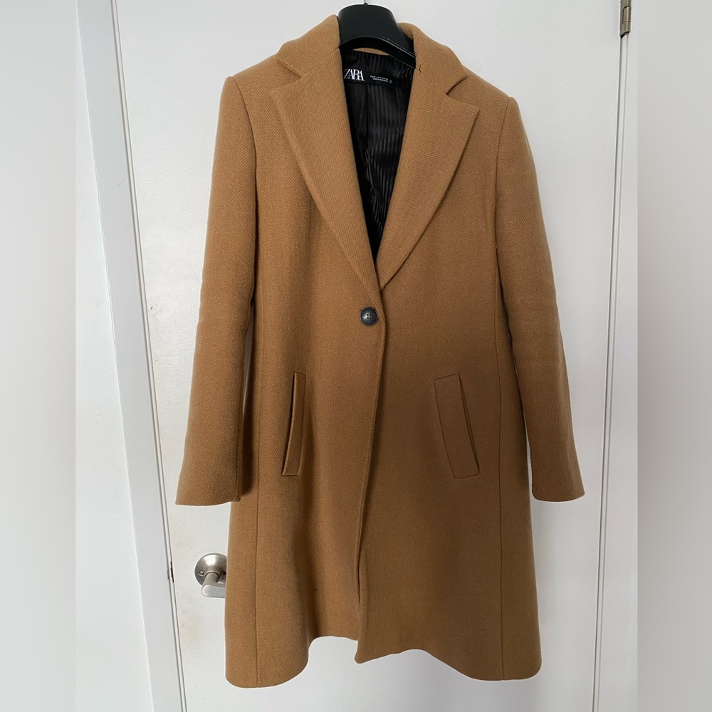 Camel Pea Coat